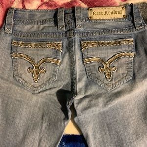 Women’s rock revival bootcut jeans